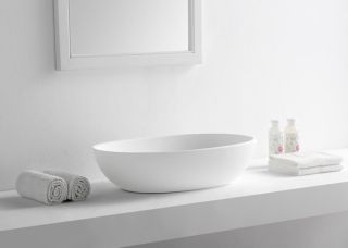 Накладная раковина NT Bagno Milano NT401 60см белый матовый